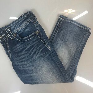 Miss Me cropped jeans (size 28)